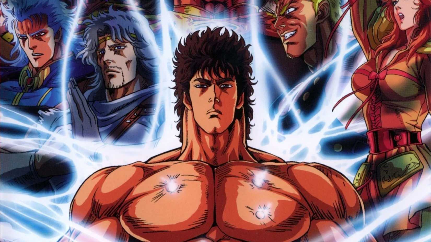 fist of the north star Hokuto no Ken arcade artwork