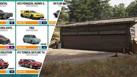Forza Horizon 6 Every Barn Find Location
