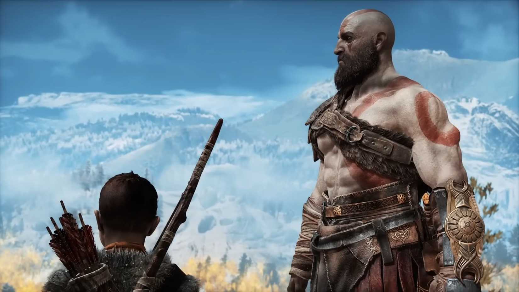 god of war kratos and atreus