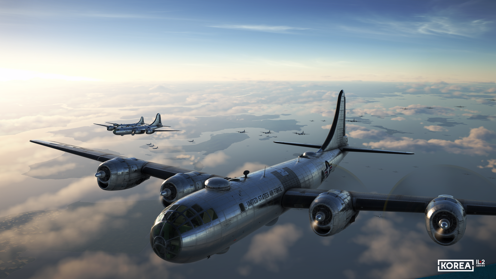 Il-2 Korea B-29 Formation