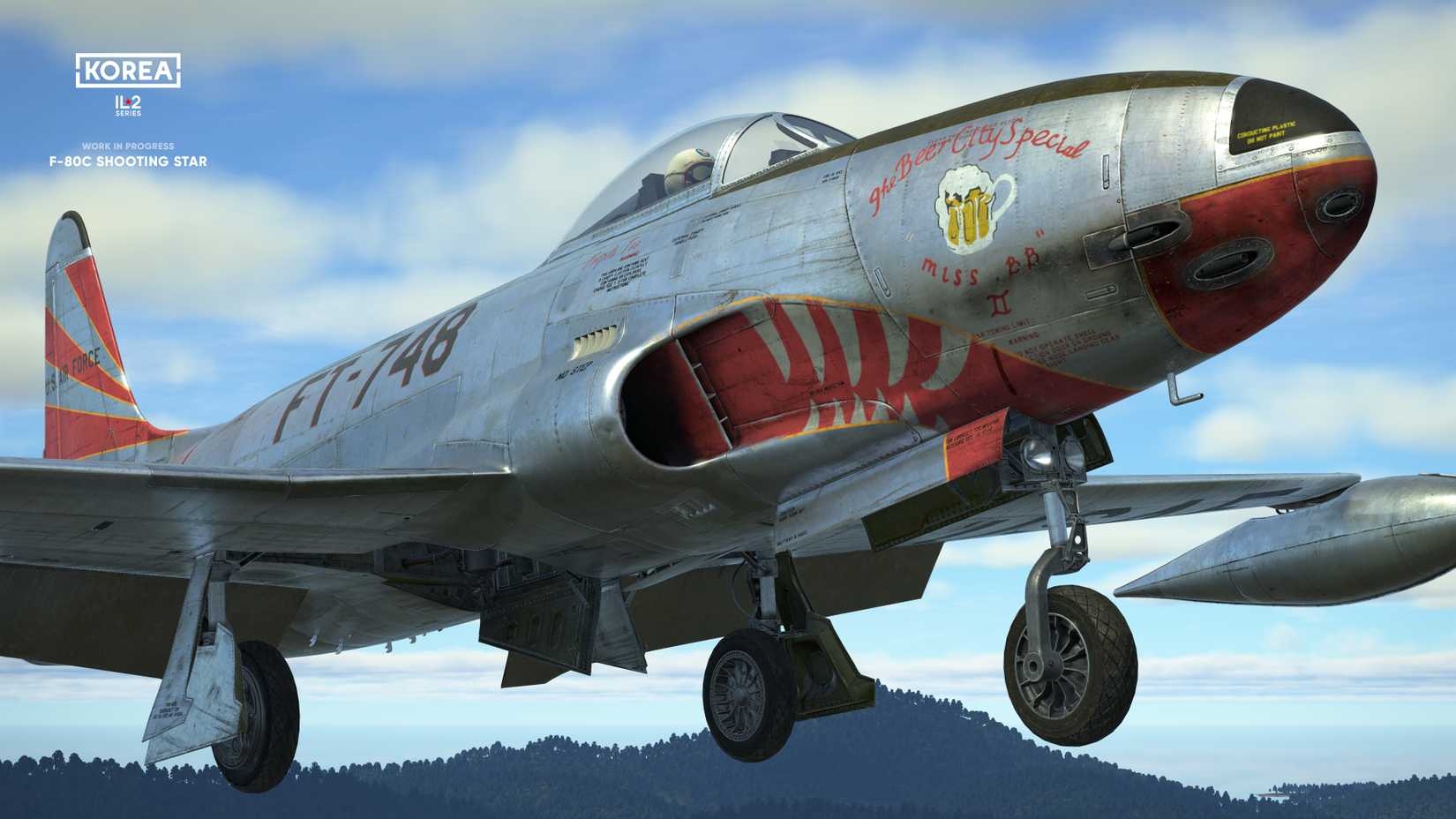 Il-2 Korea F-80C