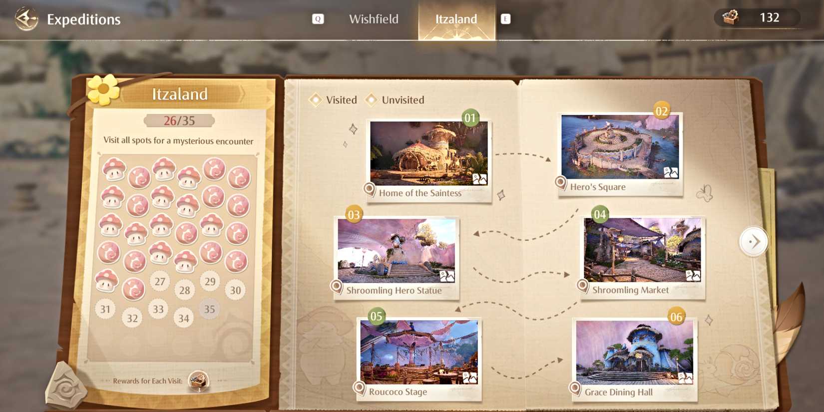 infinity-nikki-expedition-handbook-itzaland-menu-example