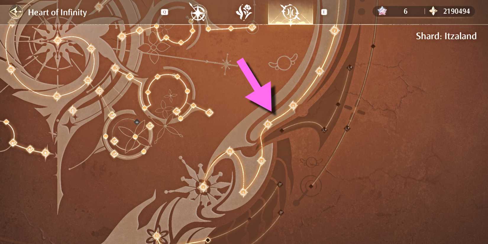 infinity-nikki-legendary-nodes-grid