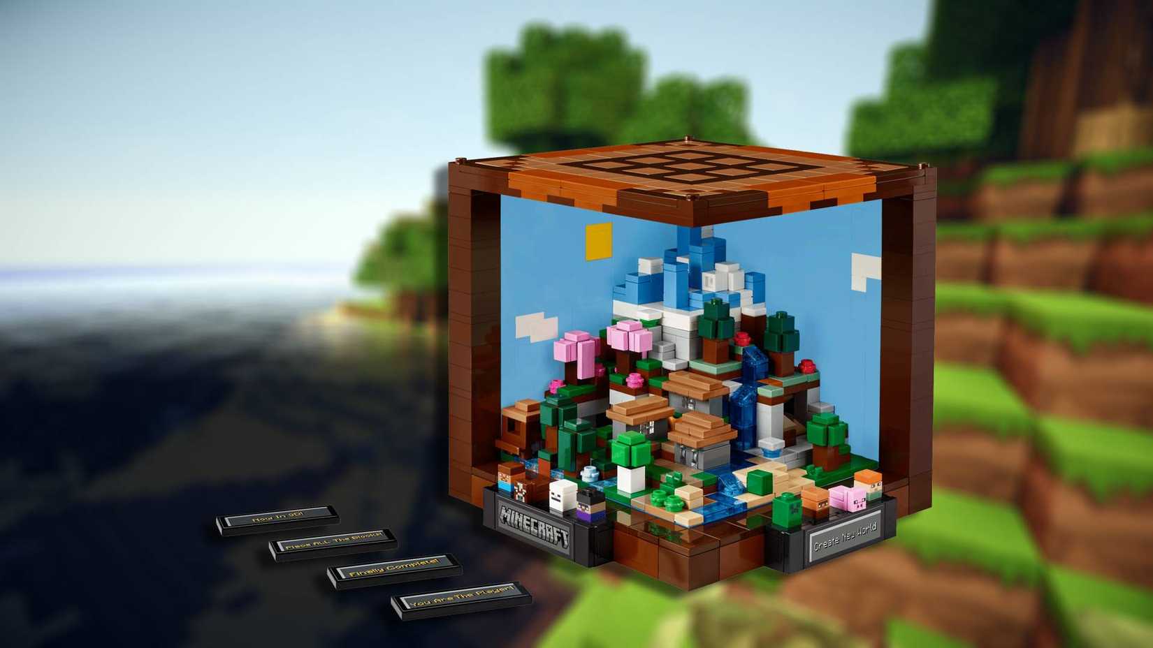 Minecraft The Crafting Table LEGO Set-1
