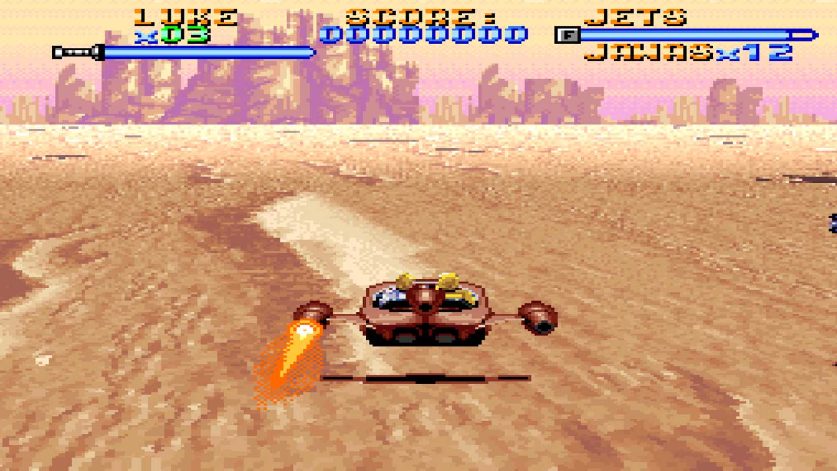 super star wars speeder chase