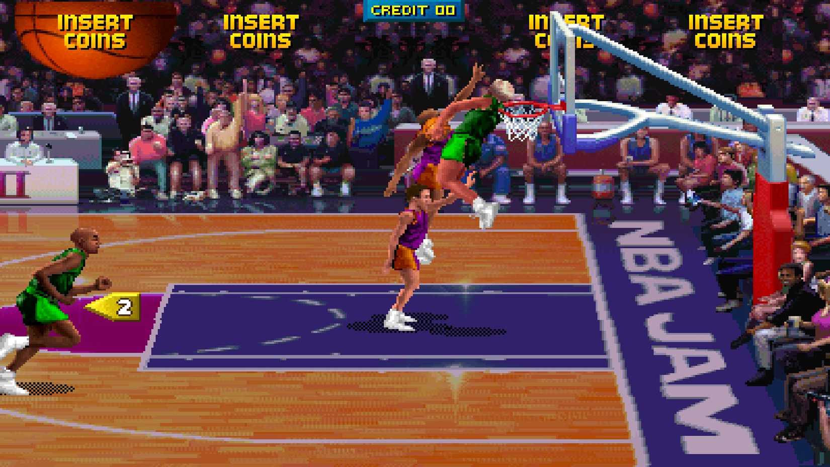 a game in nba jam