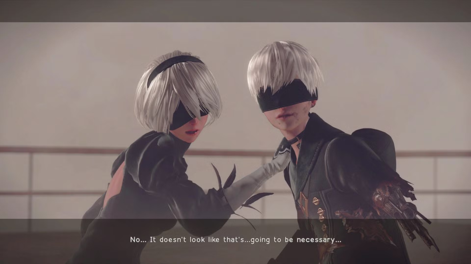 Nier Automata's 2B and 9S-2