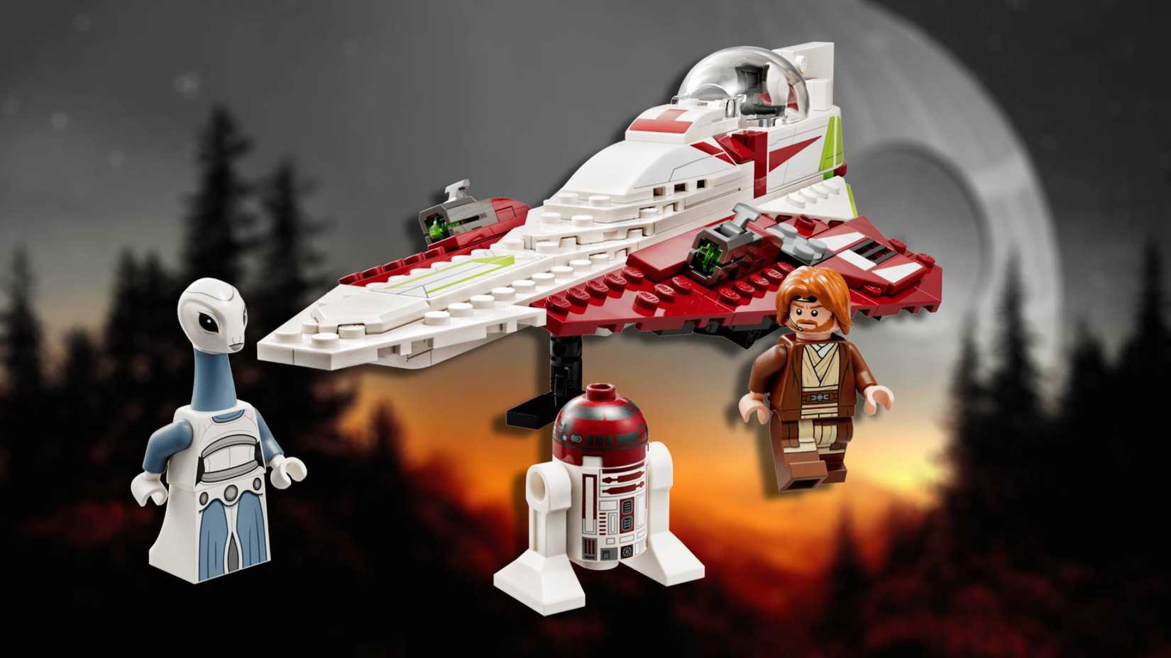 Obi Wan Kenobi's Jedi Starfighter LEGO Set
