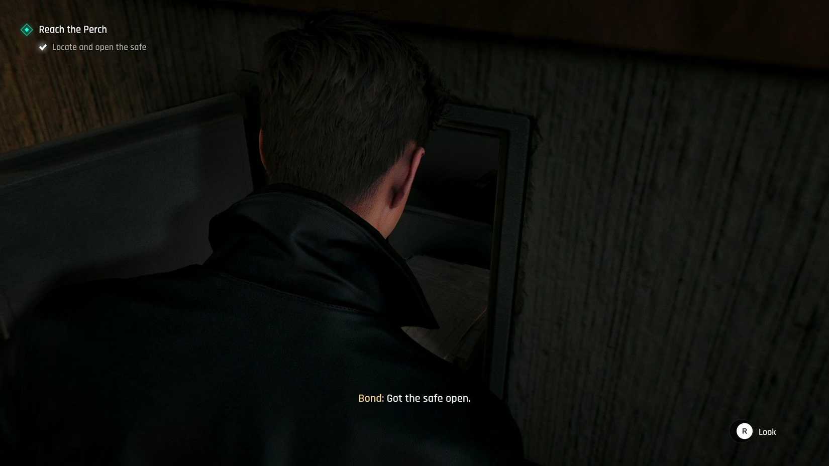 Open the Safe Sir Nicholas office 007 First Light