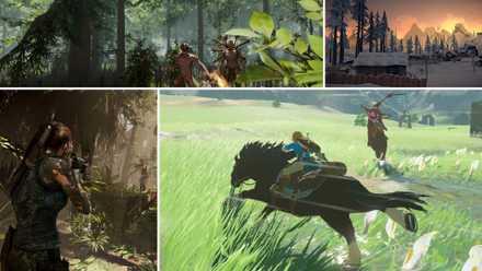 Open World Games That Feel More Like Jungle Survival The Long Dark Tomb Raider Zelda Breath of the Wild