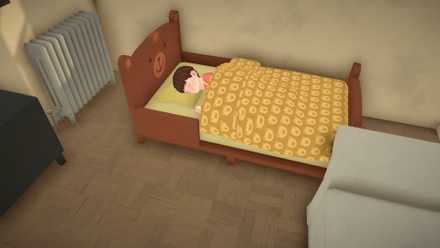 Paralives Toddler Sleeping
