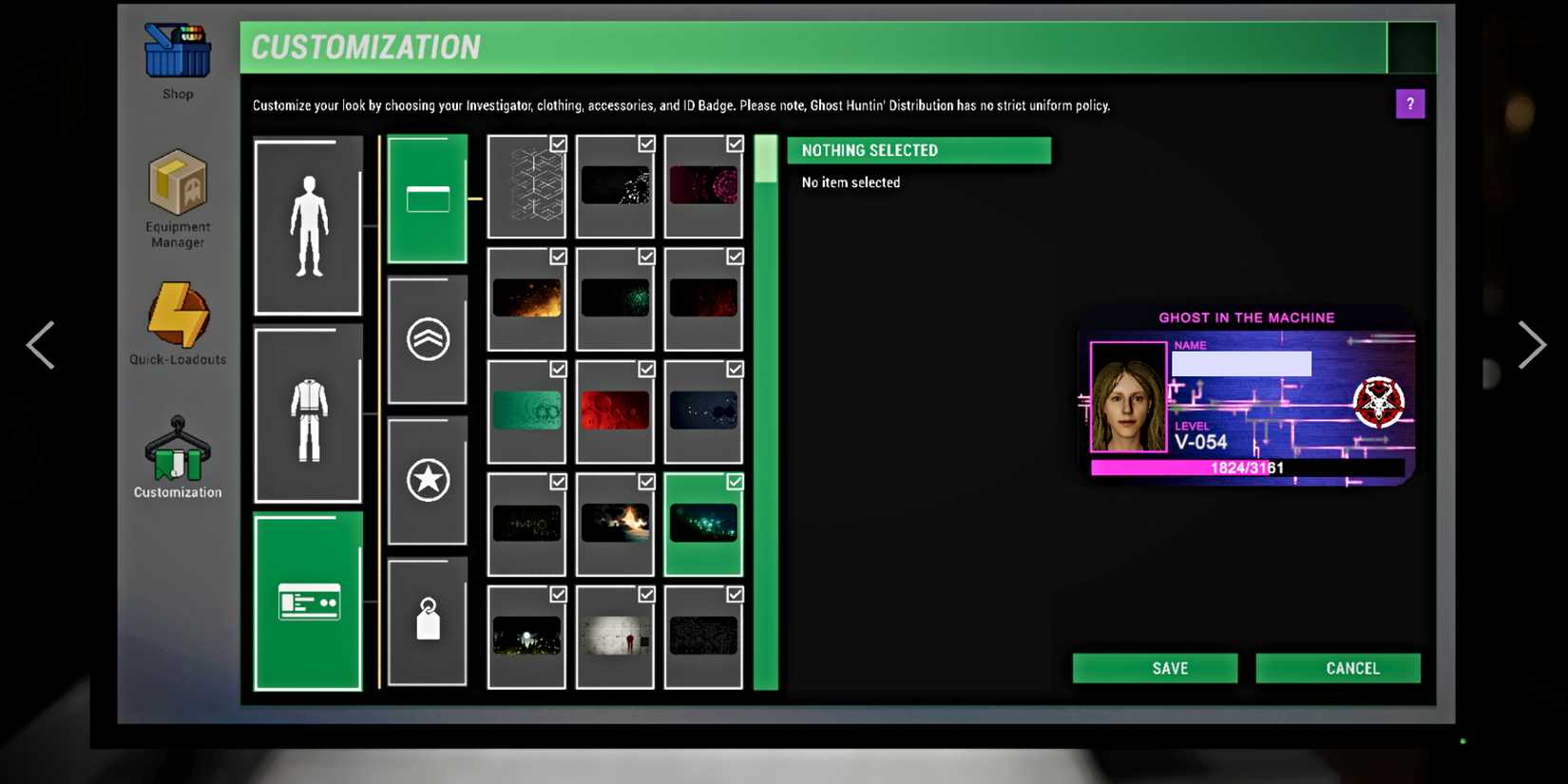 phasmophobia-new cards-customization