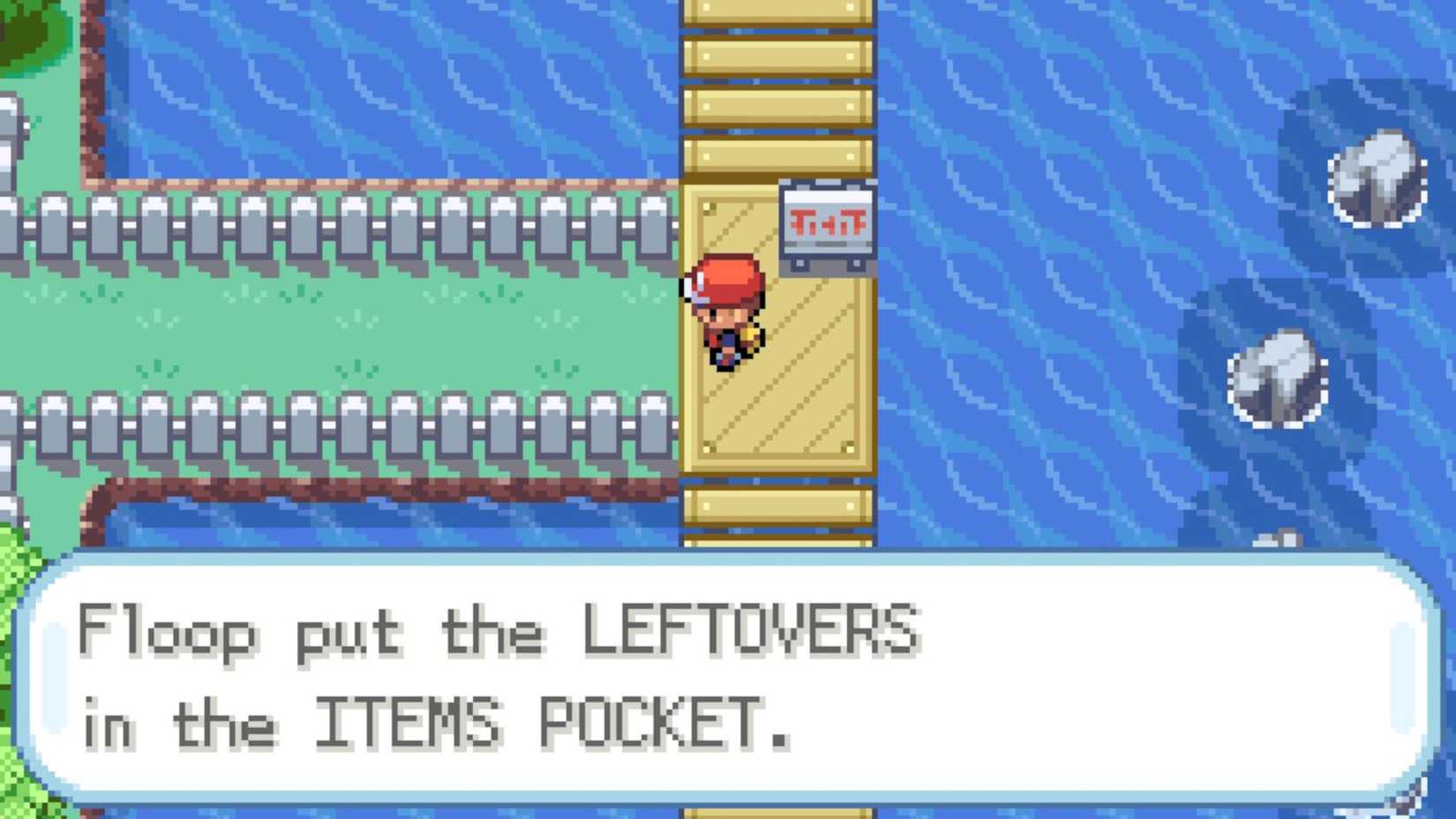 Pokemon FireRed Leftovers