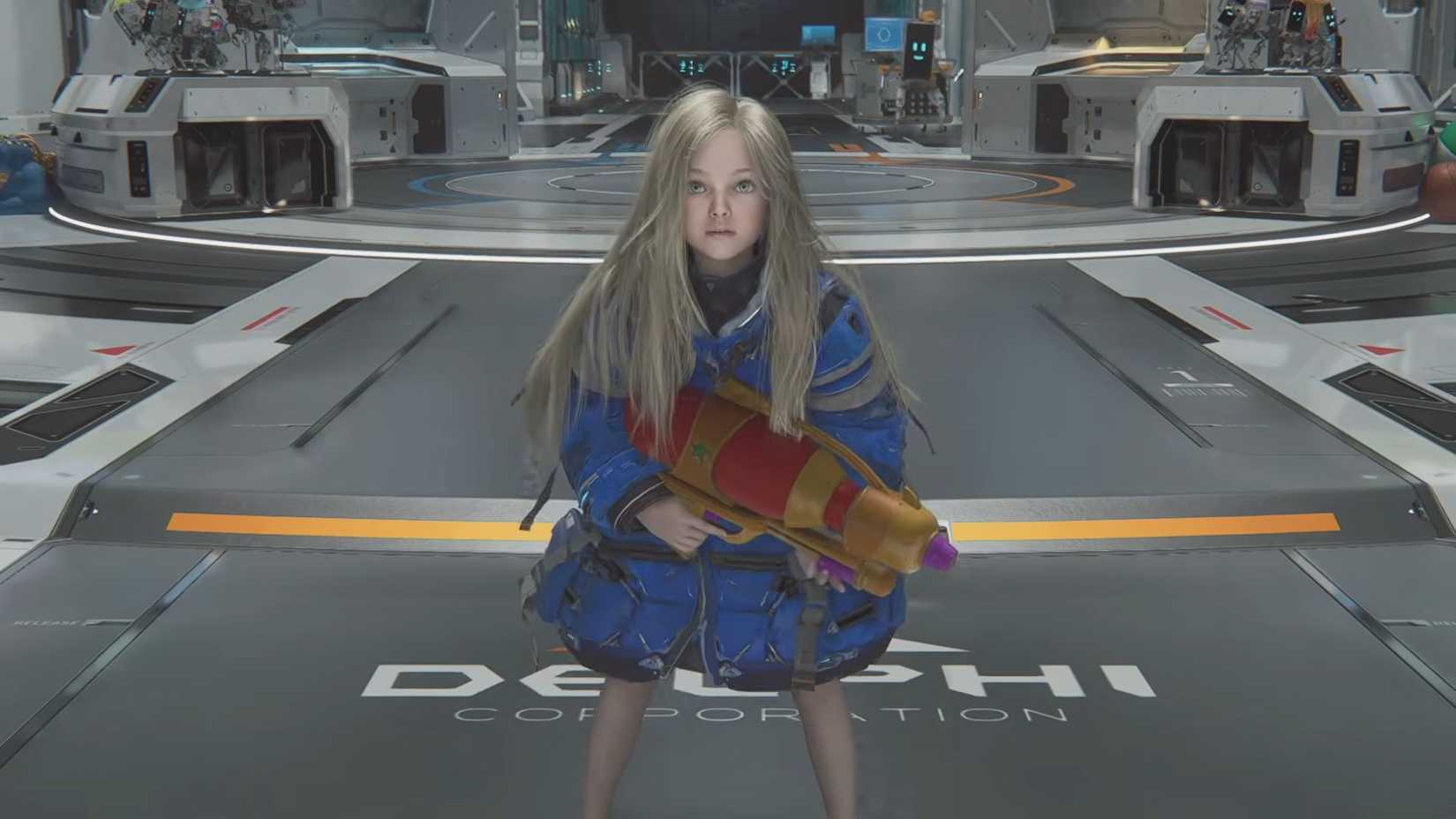 Pragmata Diana with Water Gun