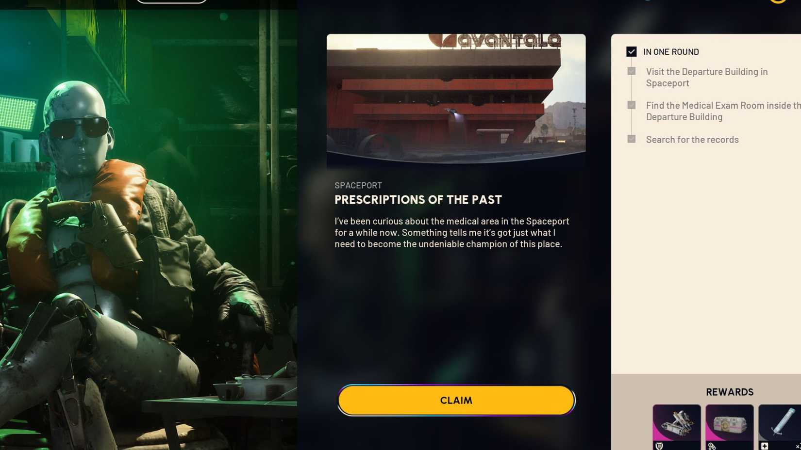 Prescription of the Past Quest Rewards ARC Raiders