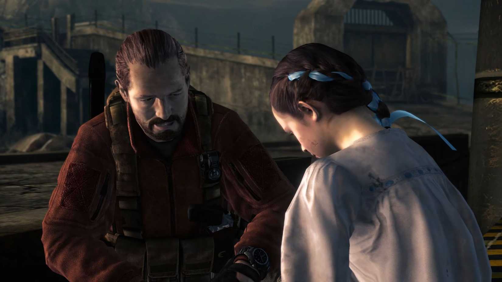 Resident Evil Revelations 2 Barry and Natalia
