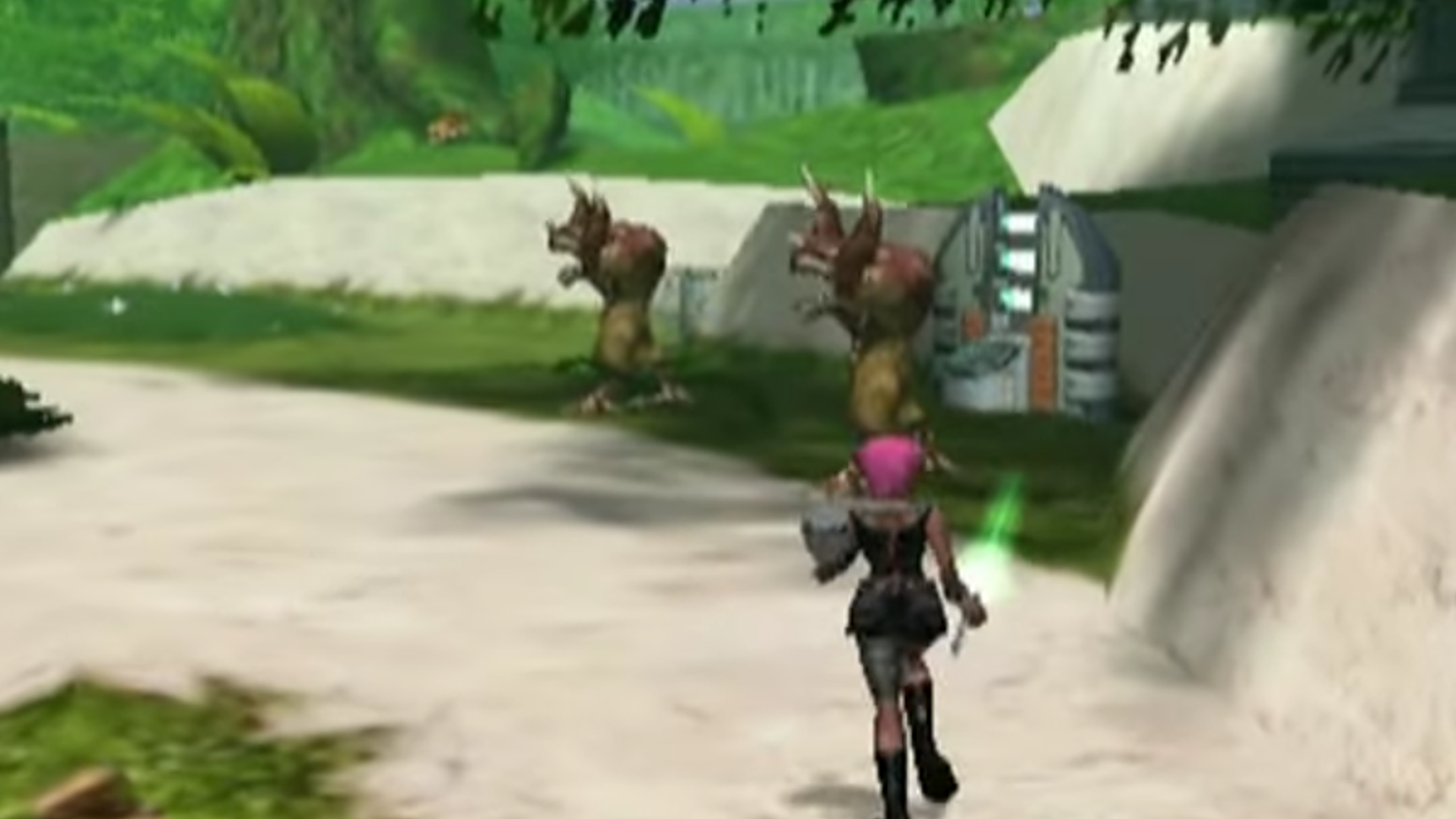 Phantasy Star Online gameplay