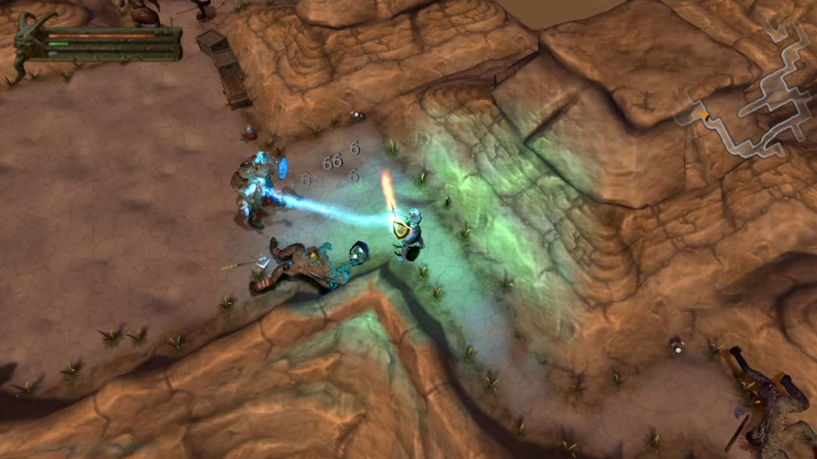 Baldur's Gate Dark Alliance gameplay