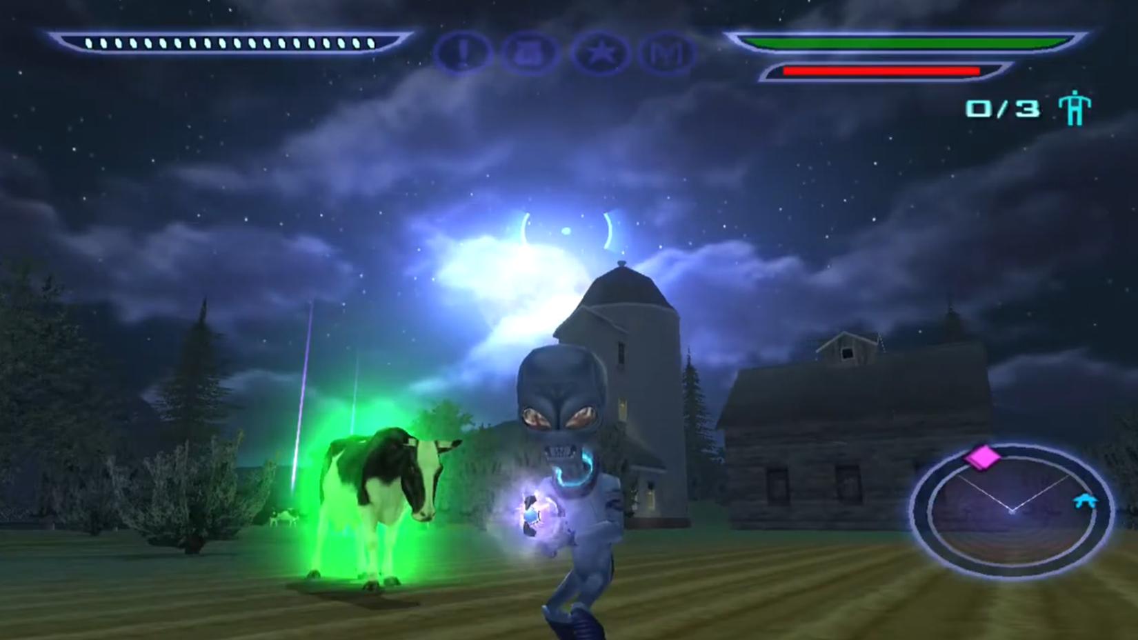 Destroy All Humans gameplay
