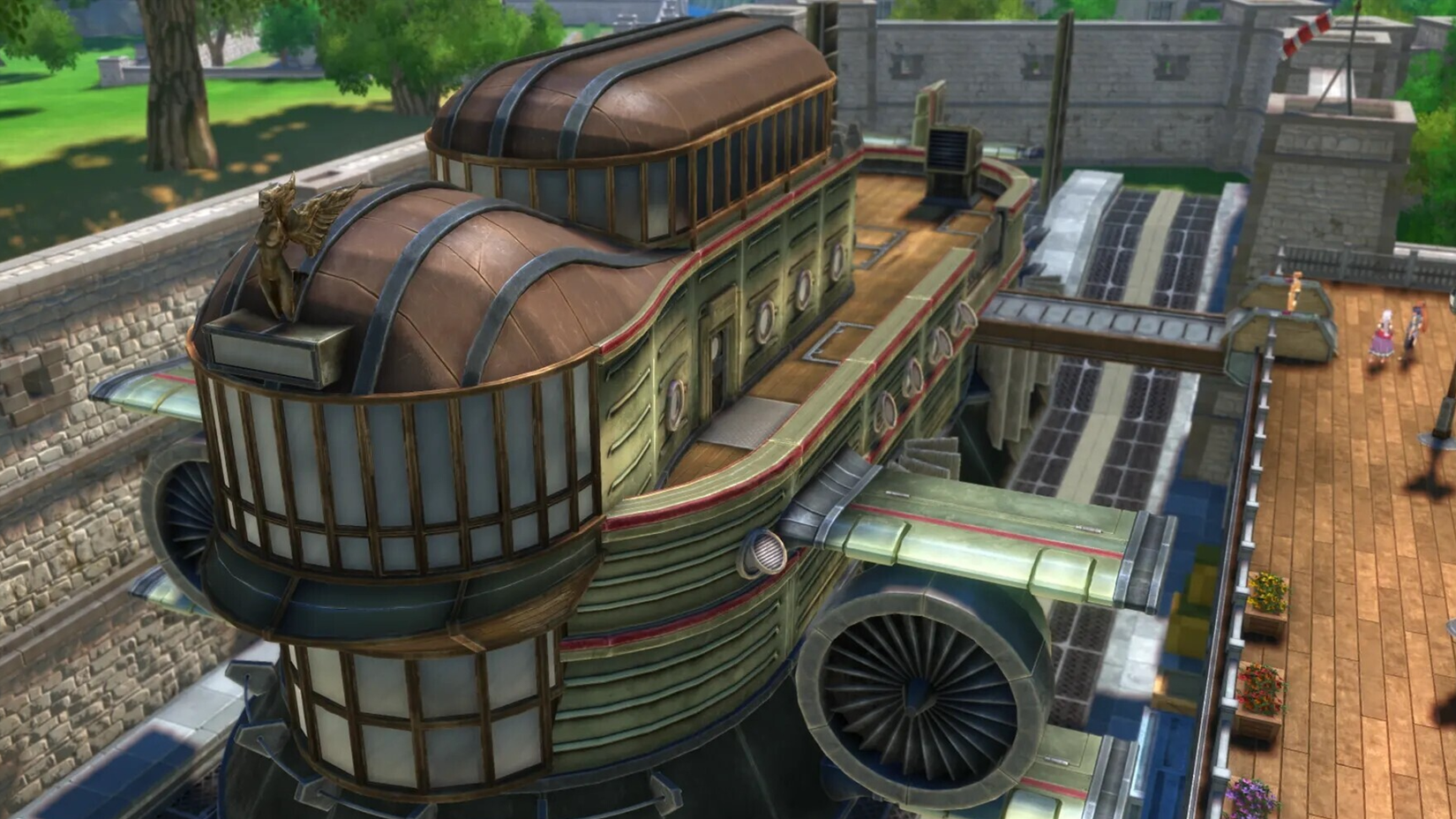 Trails in the Sky 1st Chapter airship