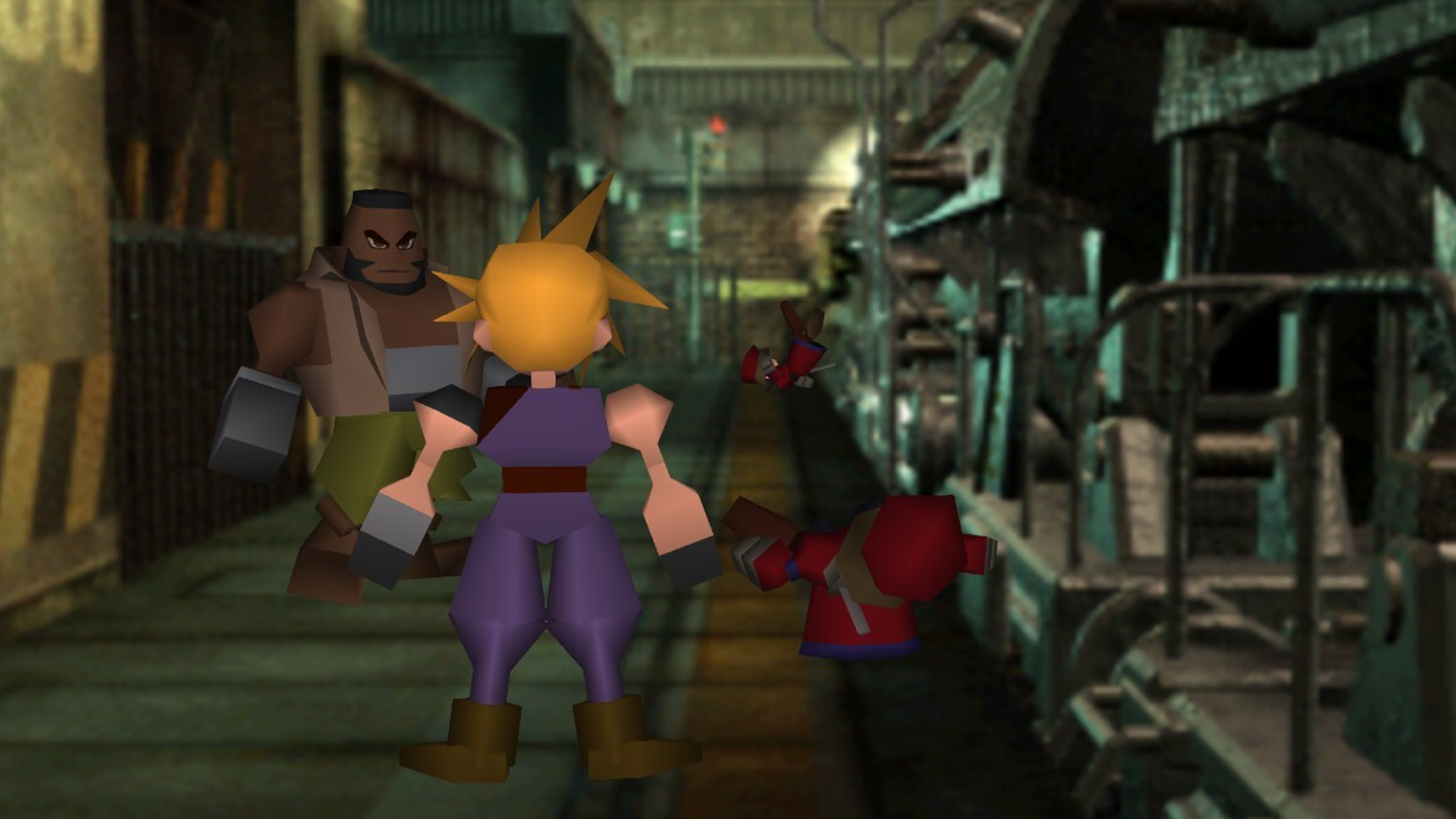 Final Fantasy VII train station