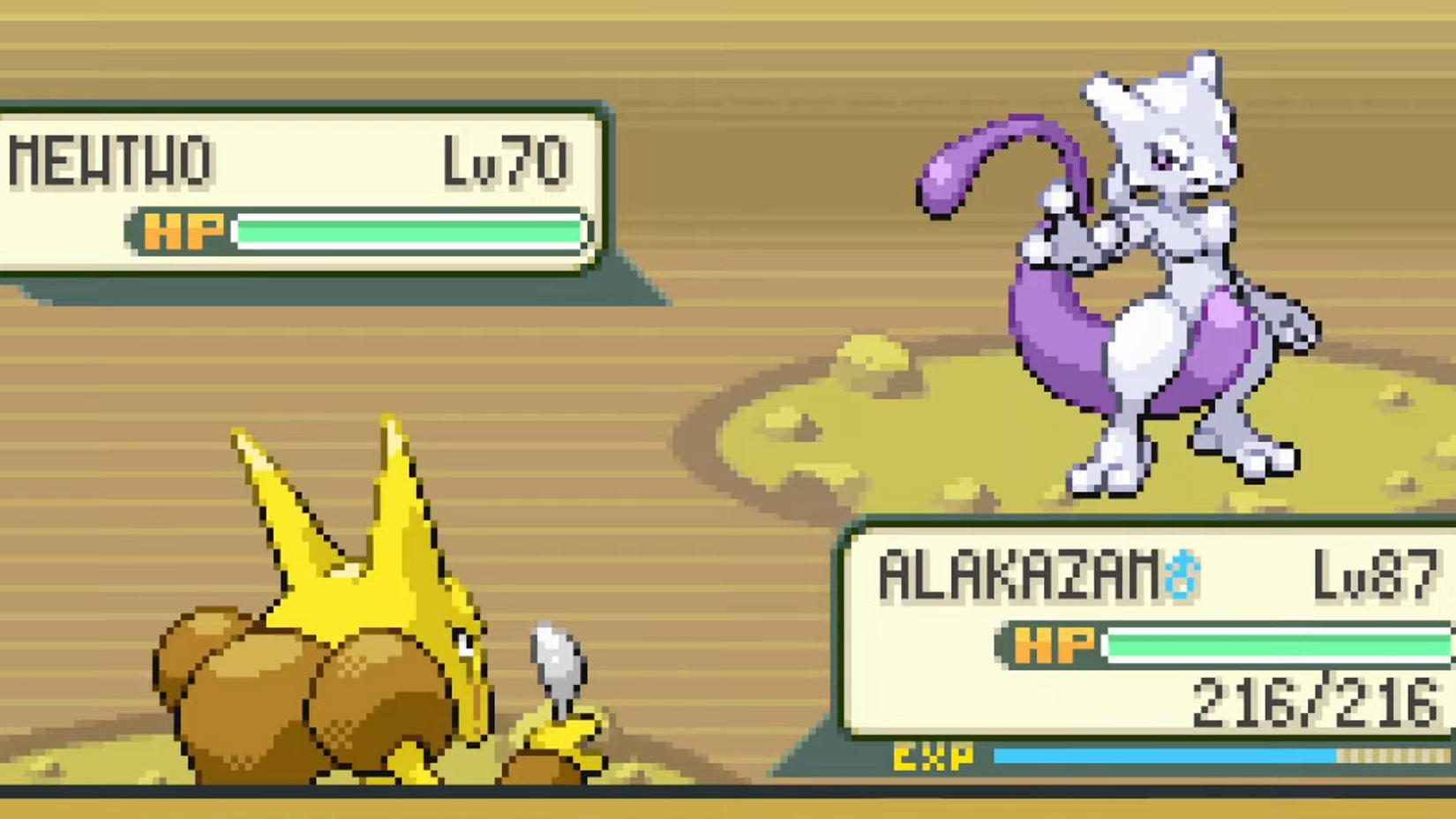 Pokemon FireRed LeafGreen Mewtwo