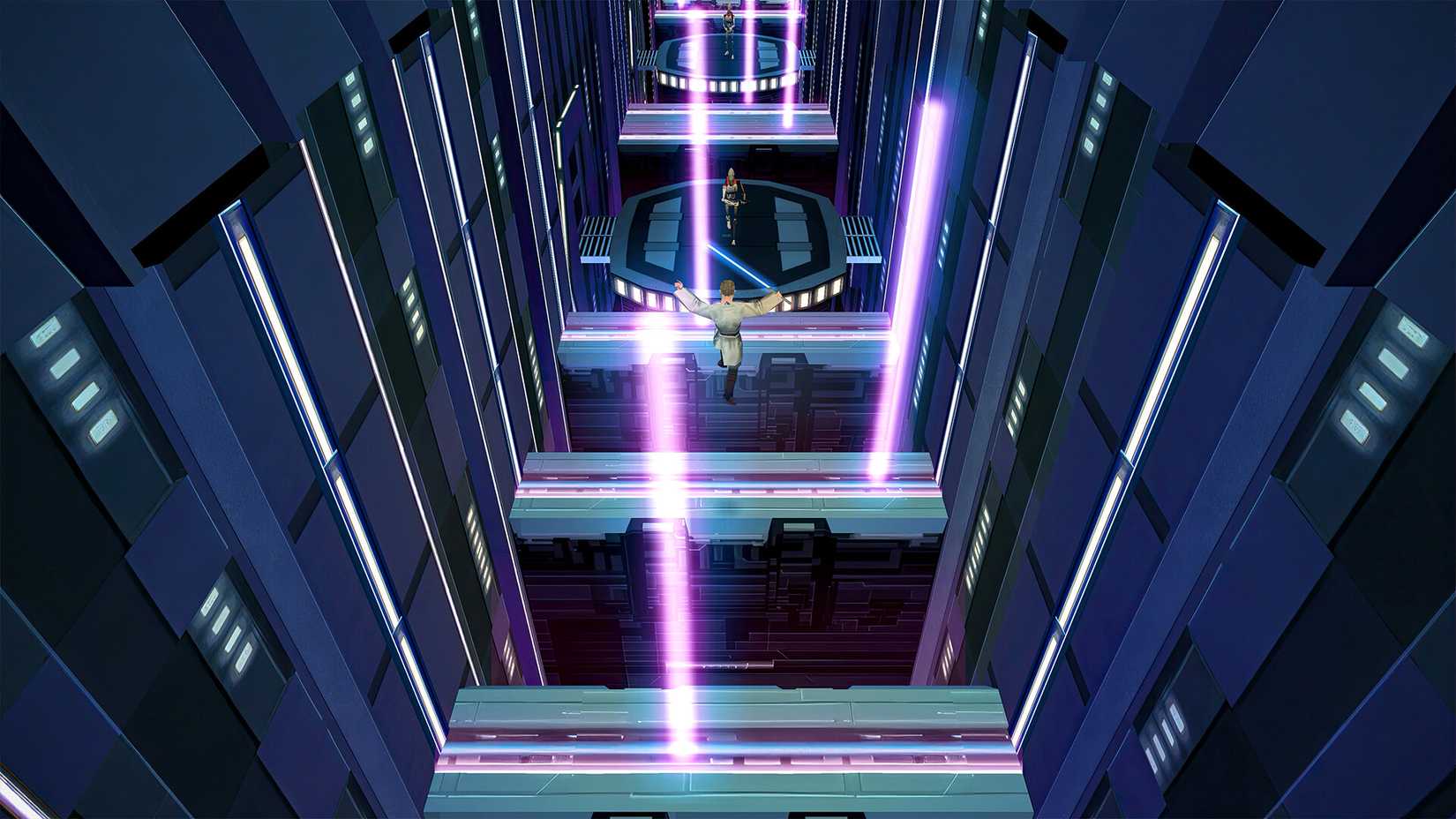 a level from Jedi power battles