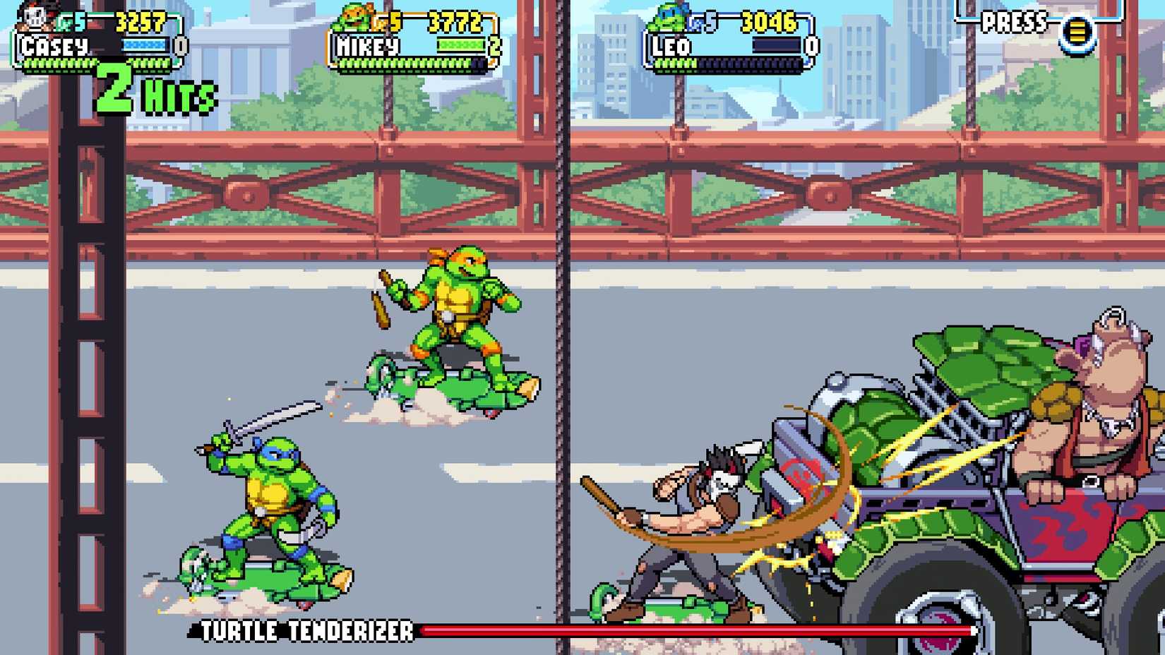Teenage Mutant Ninja Turtles Shredders Revenge gameplay