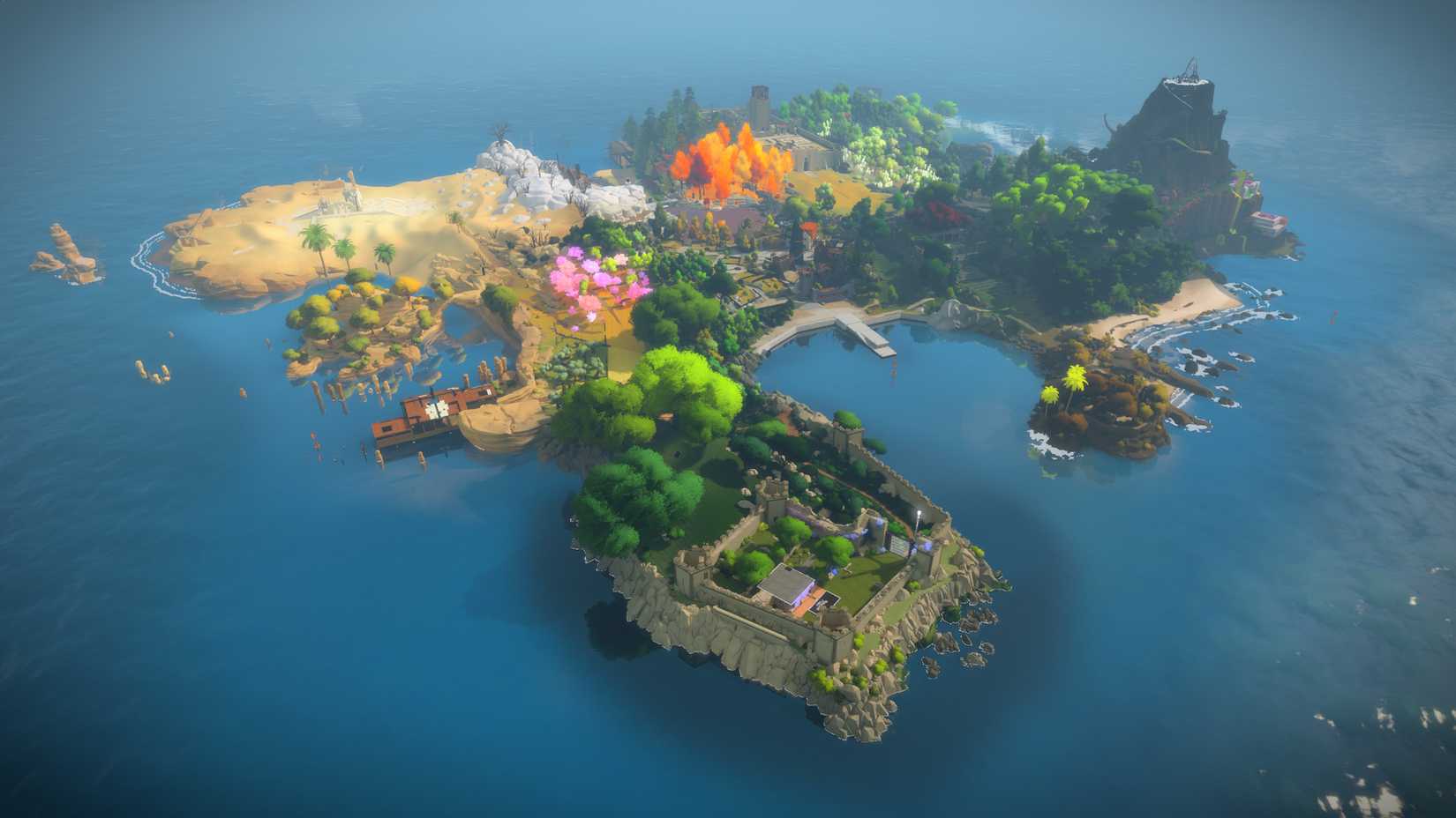 The Witness island