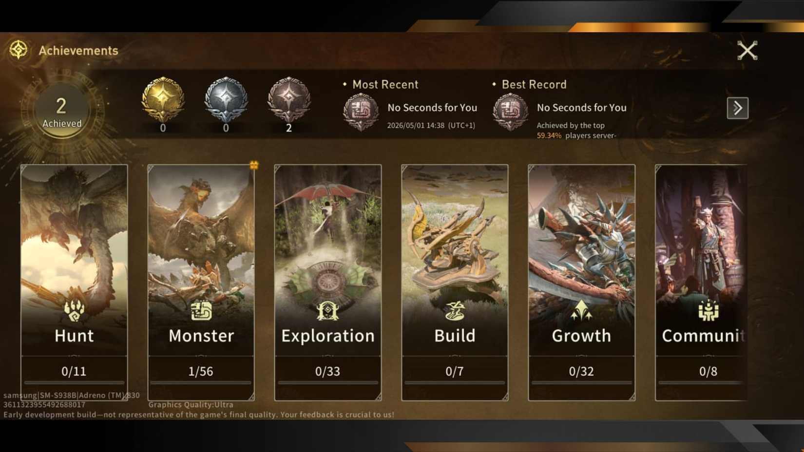 Monster Hunter Outlanders Gameplay Achievements