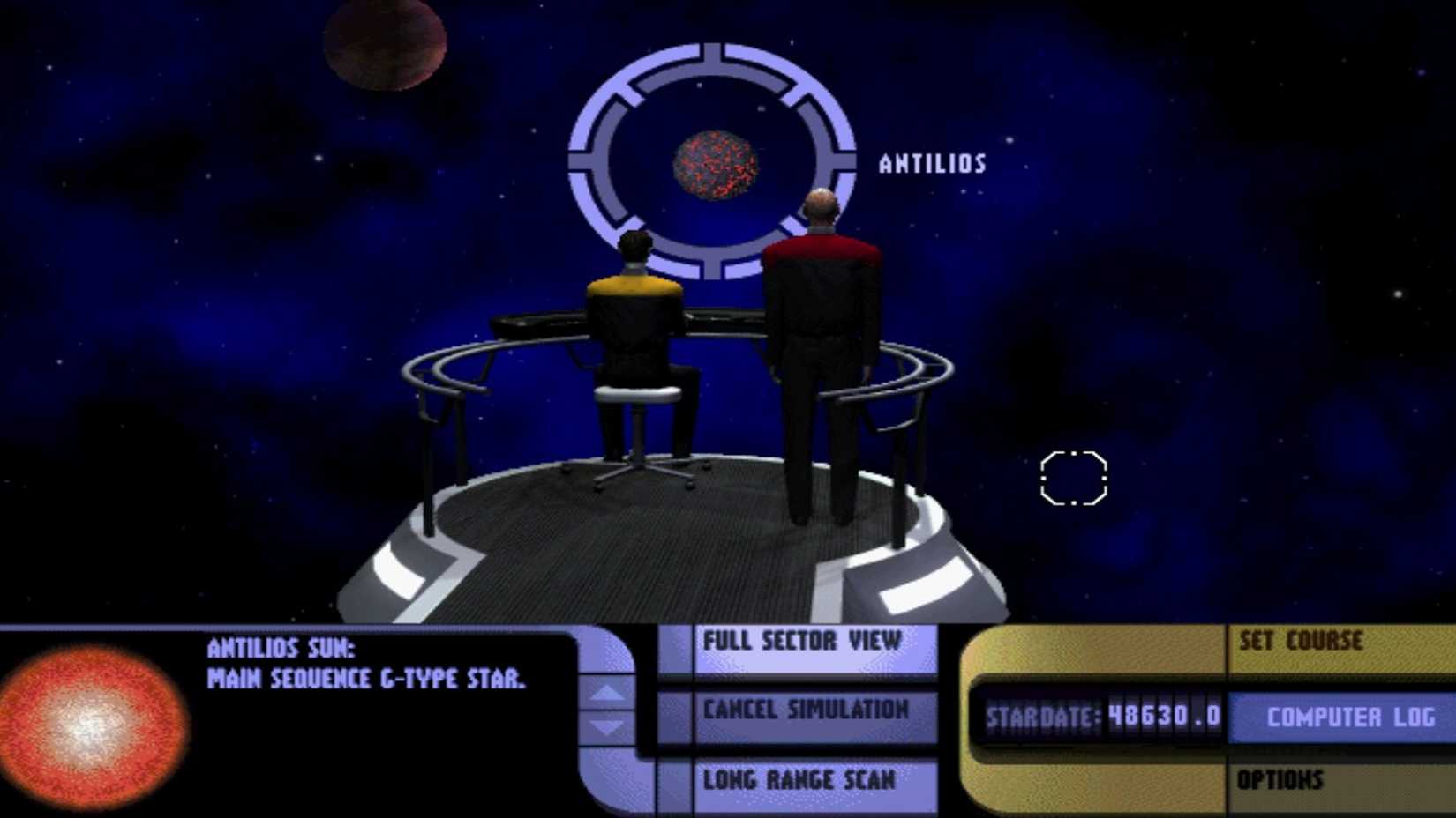 picard and data preparing for a mission