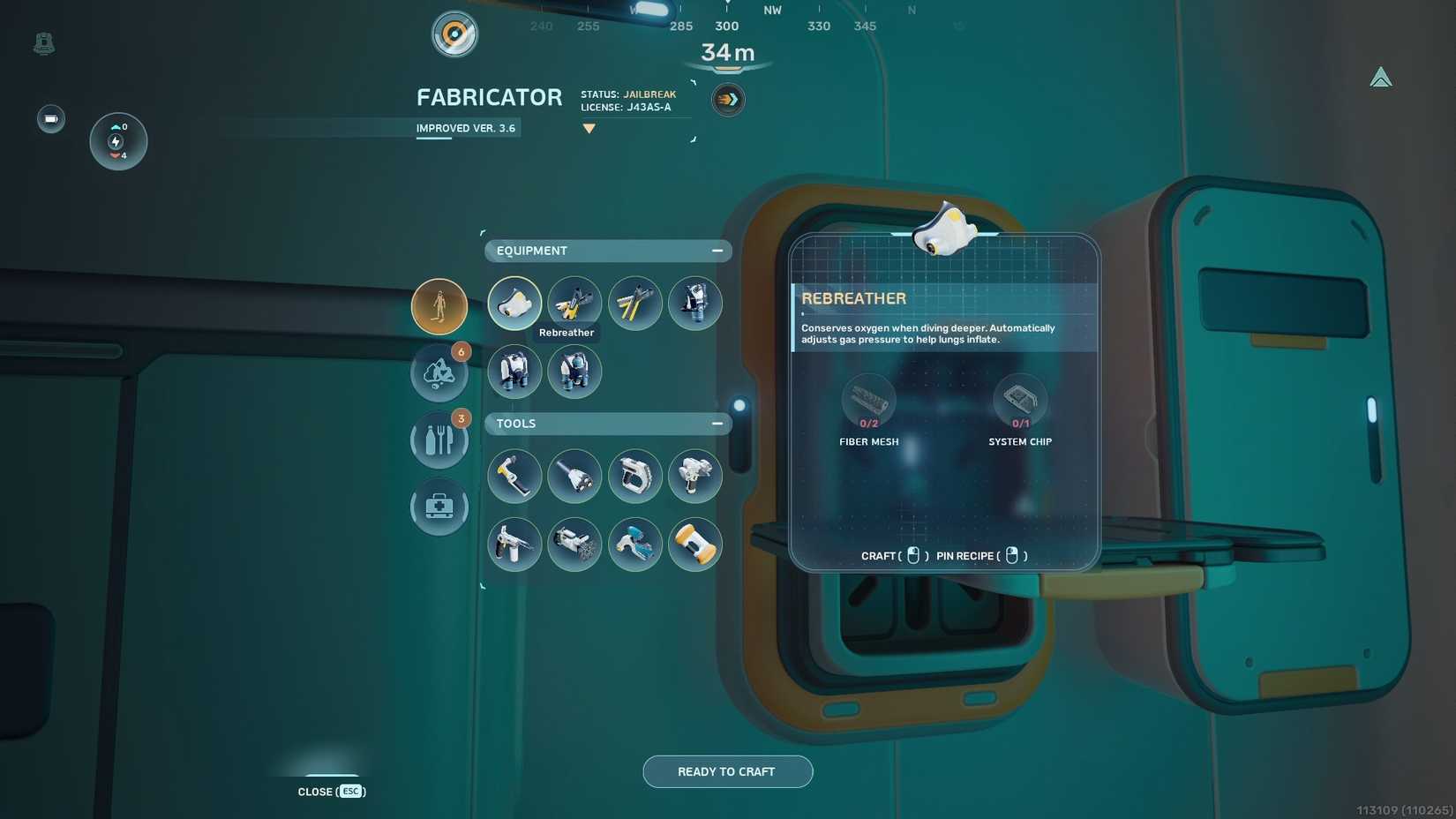 Subnautica 2 Rebreather Recipe