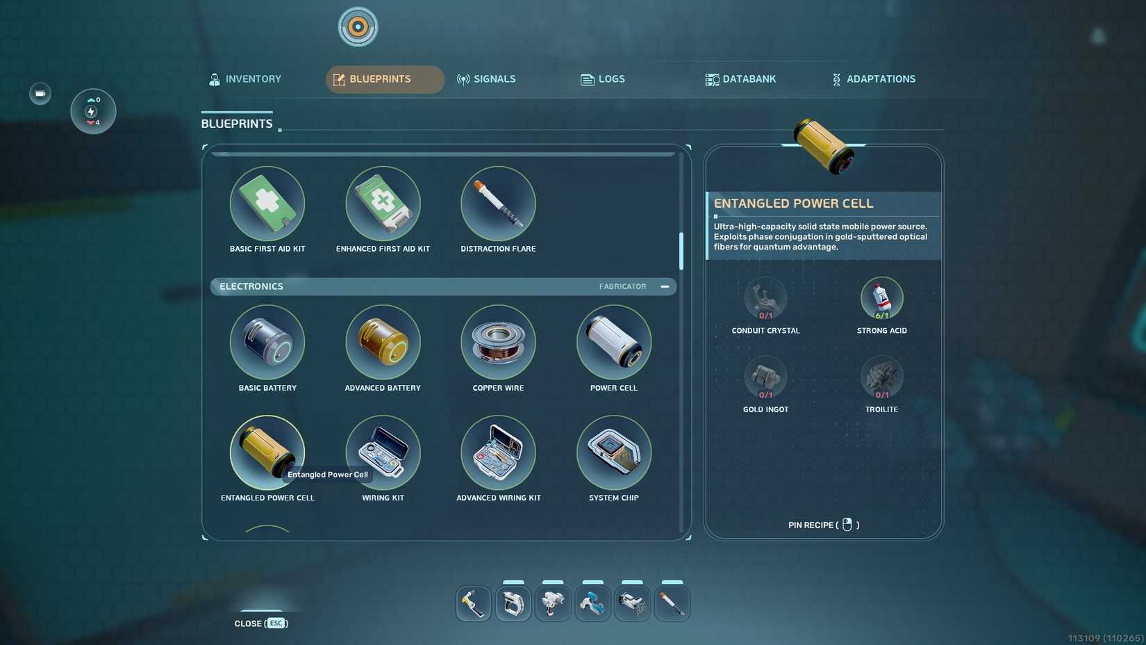 Subnautica 2 Strong Acid Recipe