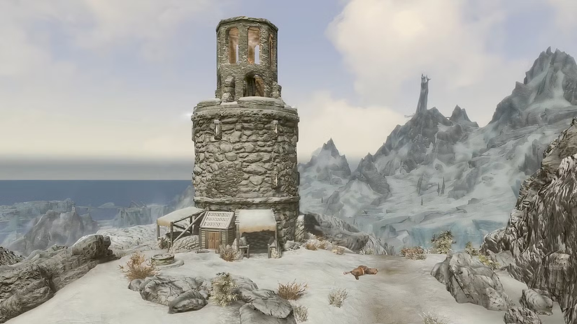 The Elder Scrolls V Skyrim's Frostflow Lighthouse