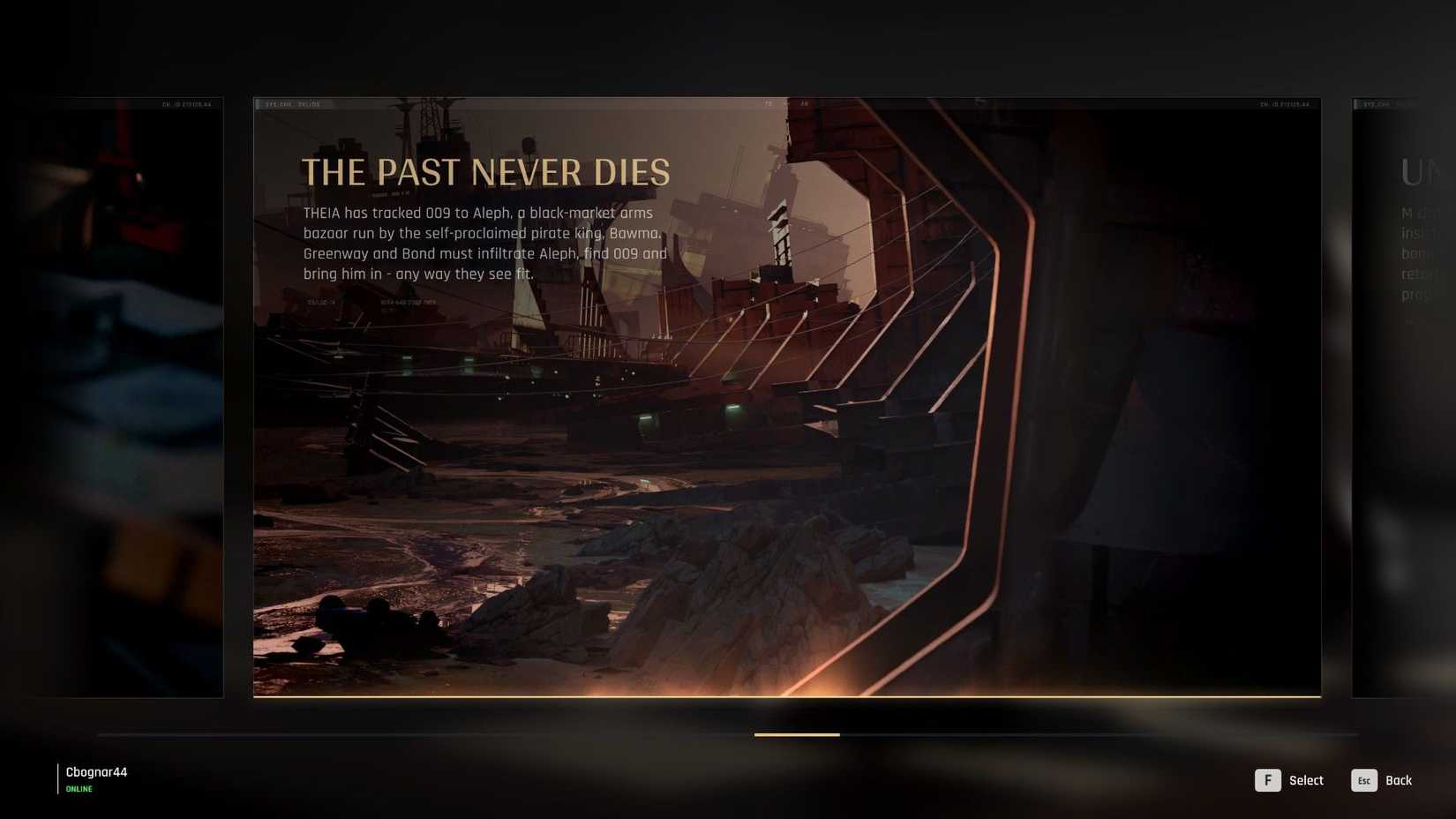 The Past Never Dies 007 First Light