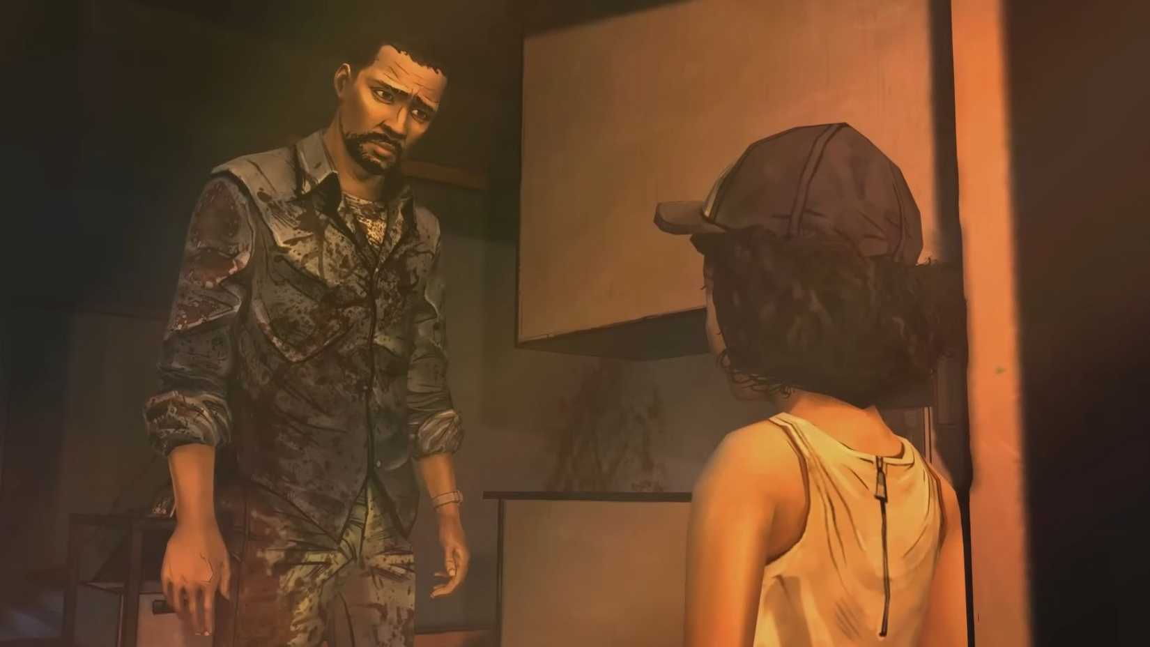 The Walking Dead Season 1 Lee and Clementine