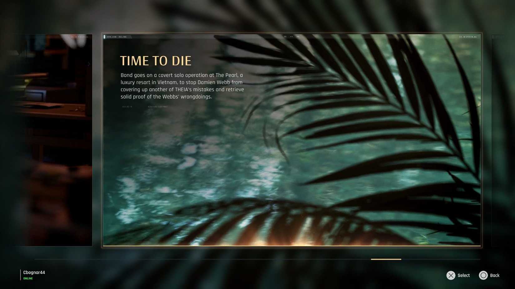 Time to Die in 007 First Light