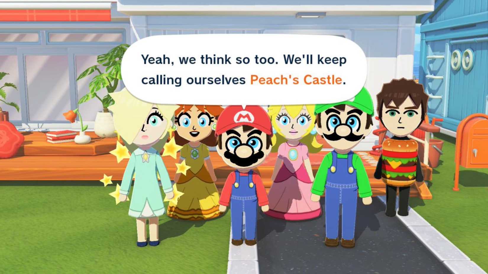 Tomodachi Life Creations Mario and Company