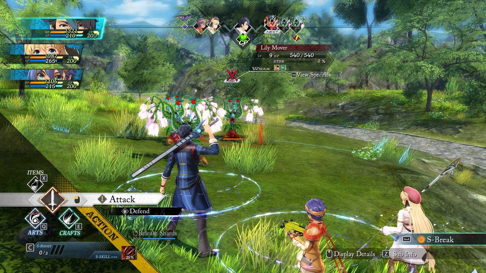 Trails through Daybreak Battle