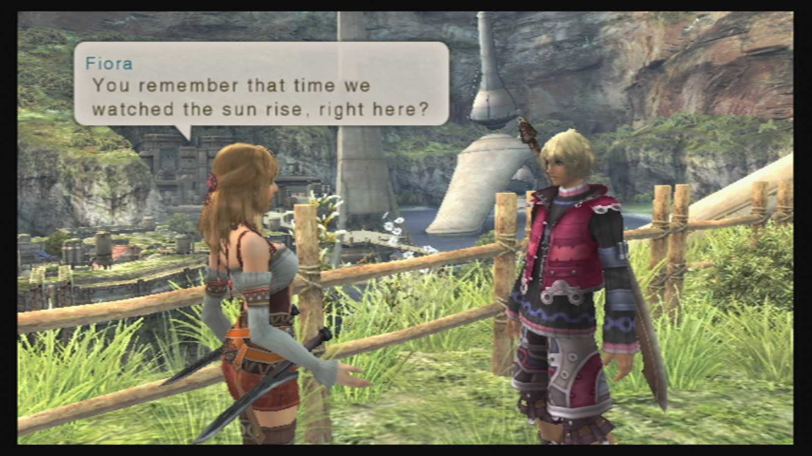 shulk talking to fiona