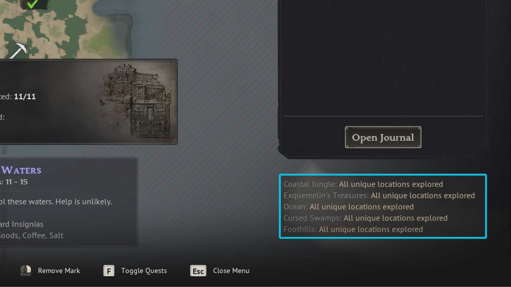 Windrose Map Locations
