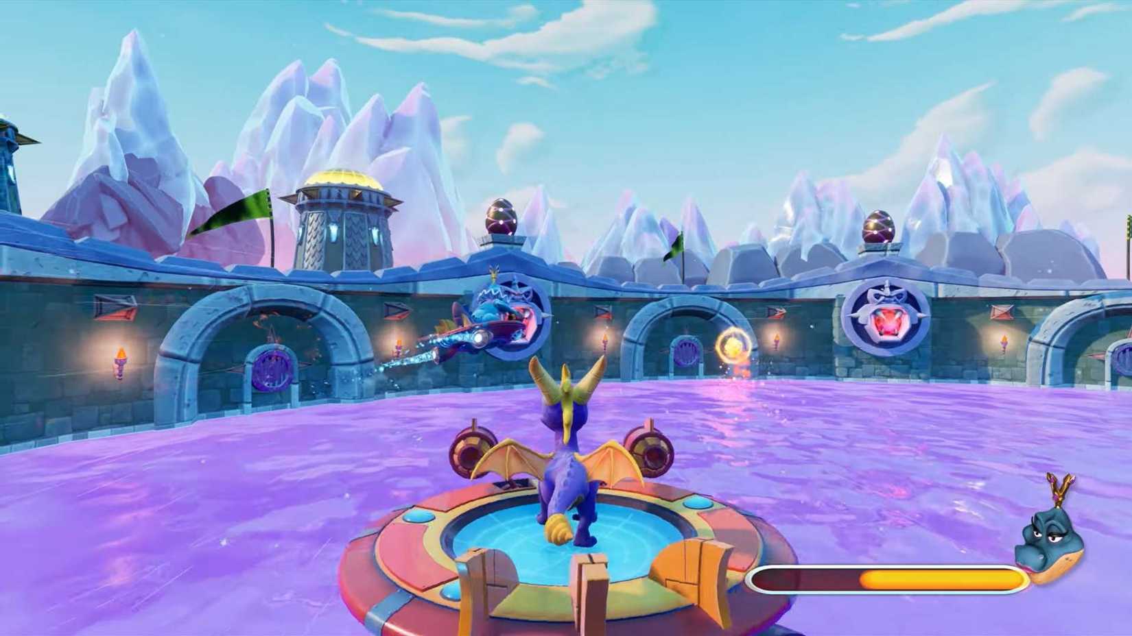 Spyro 3 Year of the Dragon Final Boss Fight Sorceress Super Bonus Round