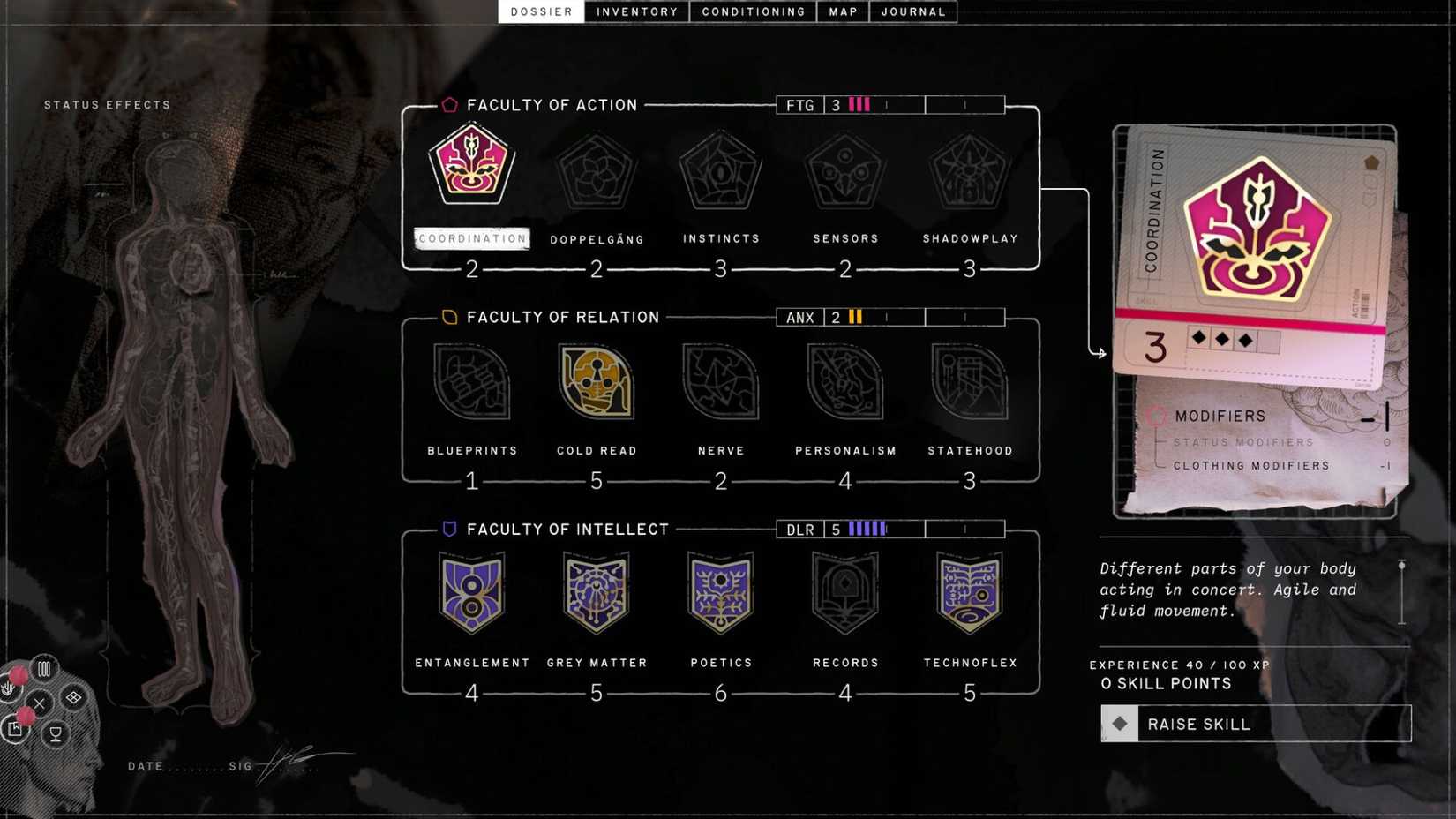 Zero Parades For Dead Spies Skills
