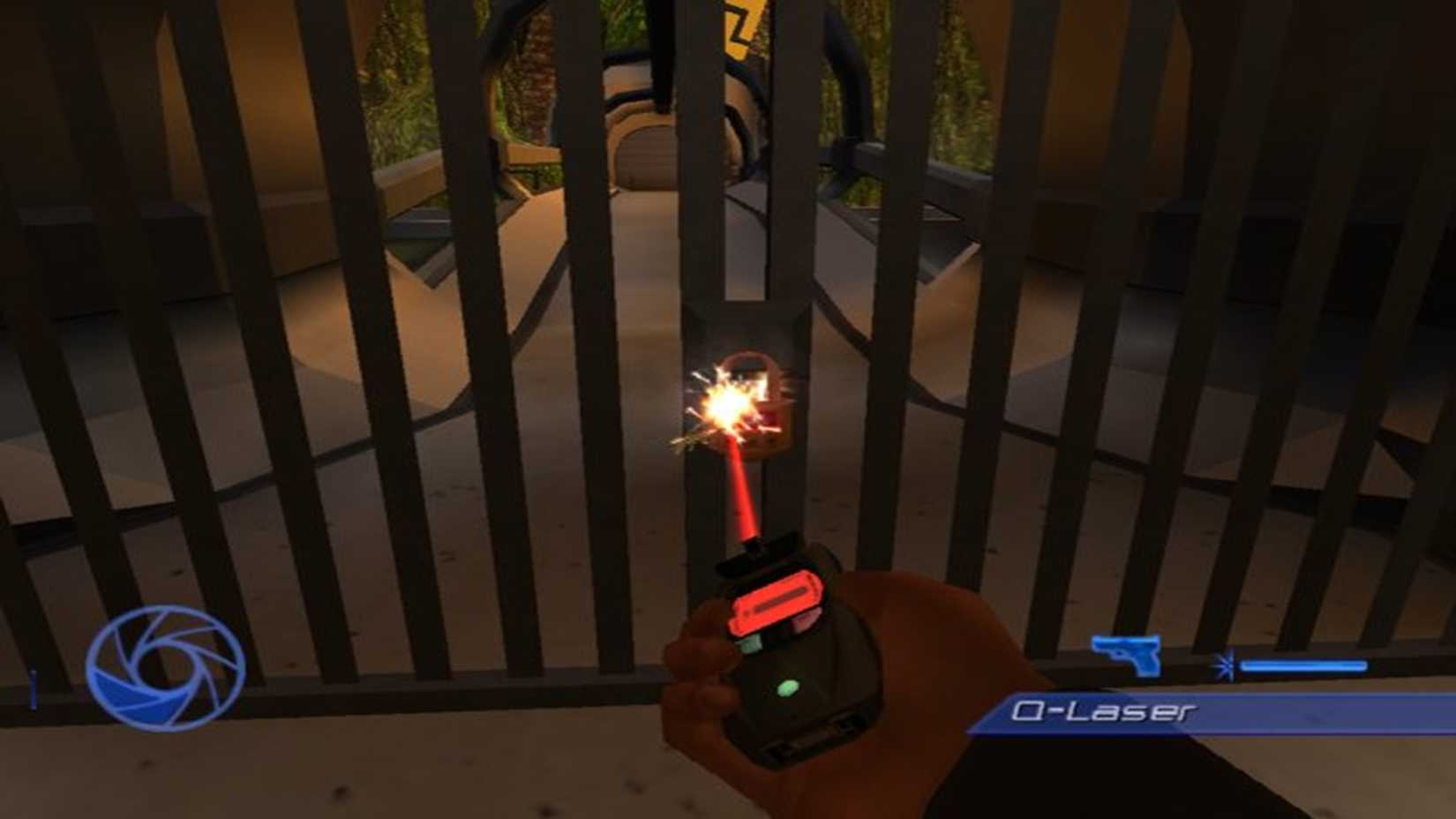 bond cutting a lock