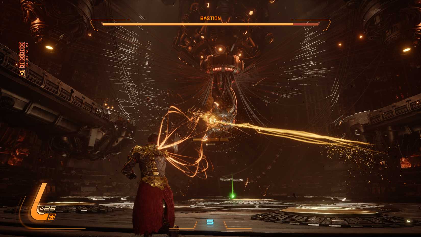 bastion saros boss fight