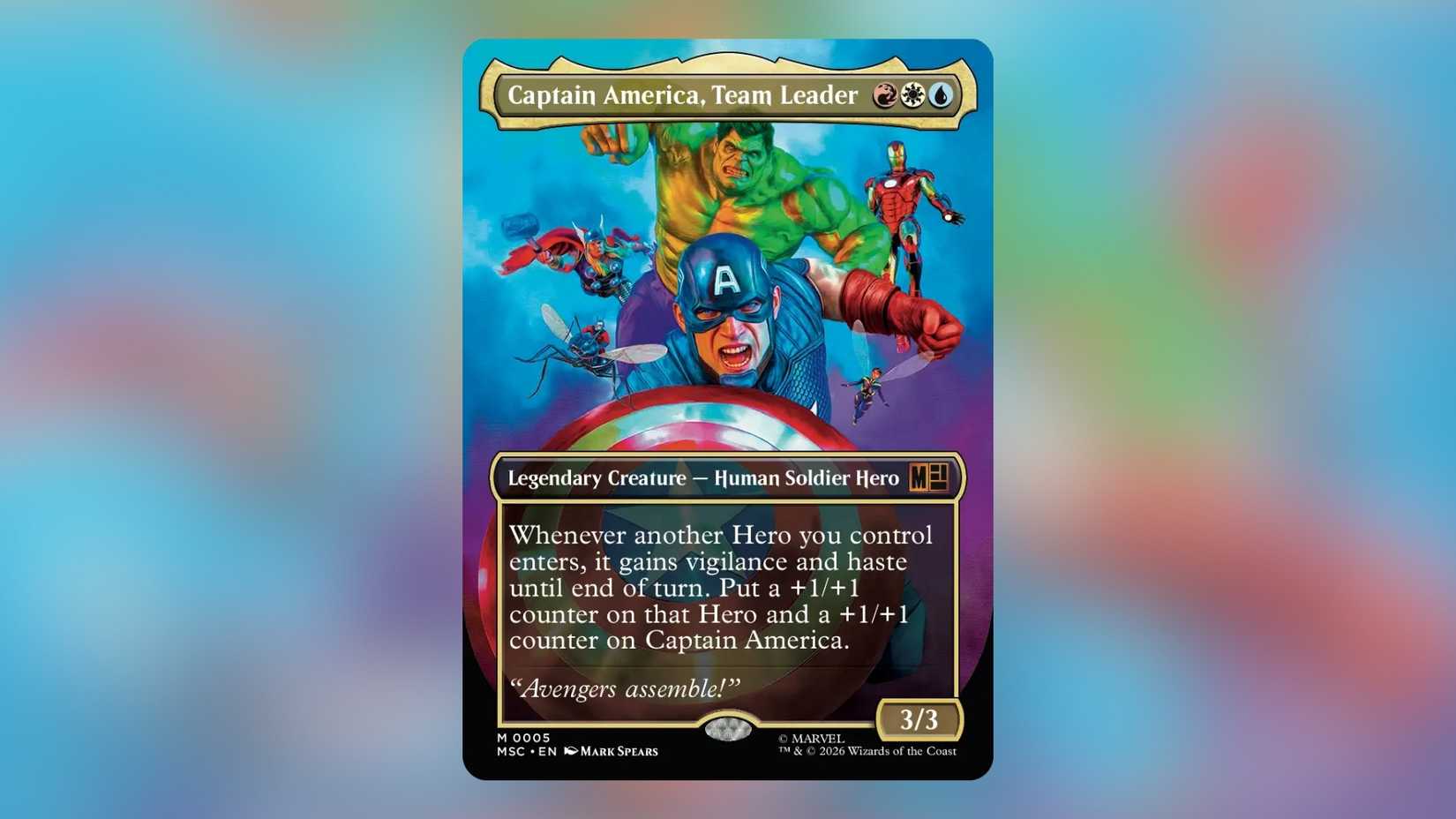 Captain America, Team Leader