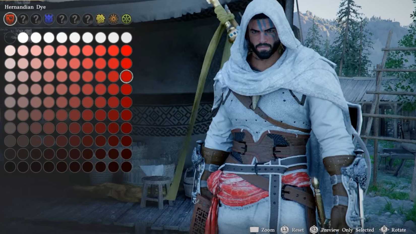 Crimson Desert Player In Assassin's Creed Armor