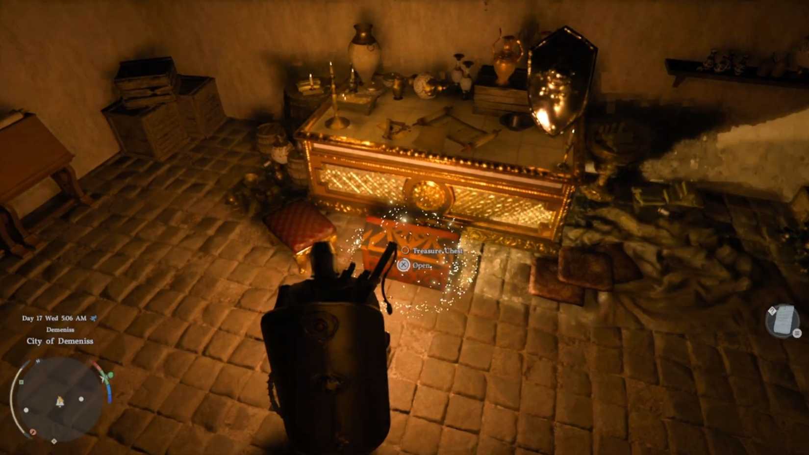 Crimson Desert Player in Hidden Room