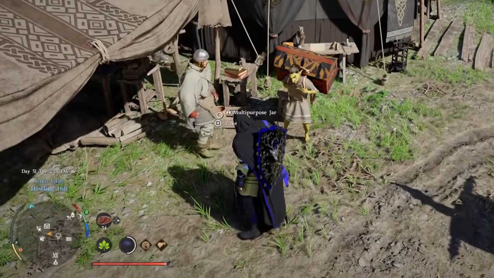 Crimson Desert Treasure Goblin In Camp