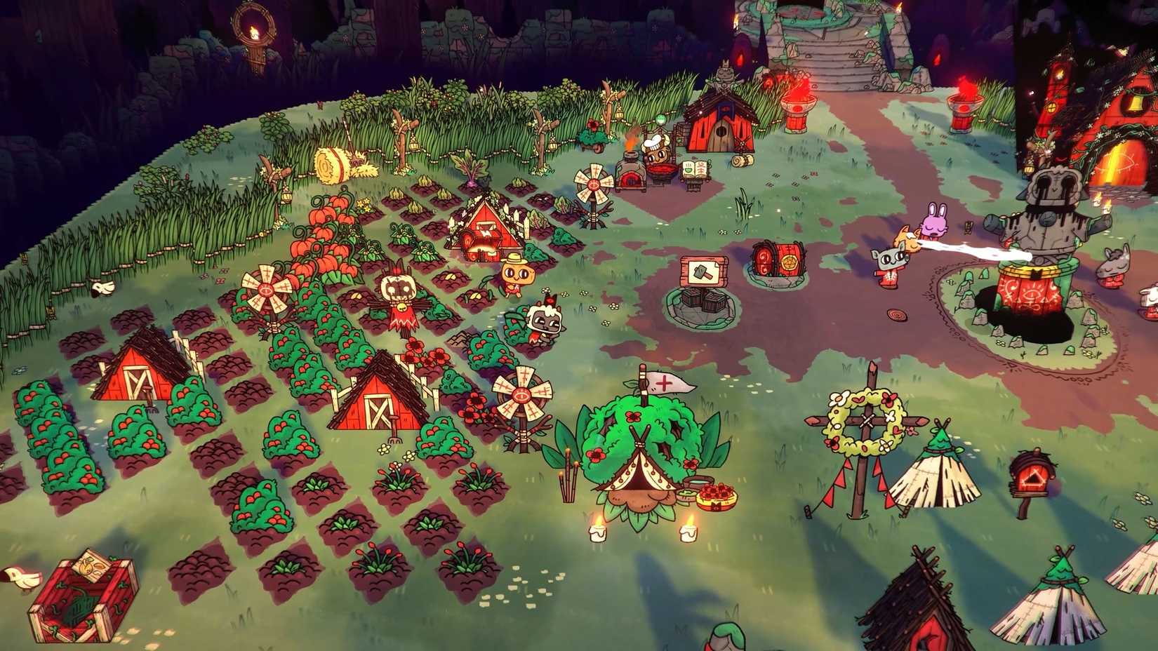 cult of the lamb base operations